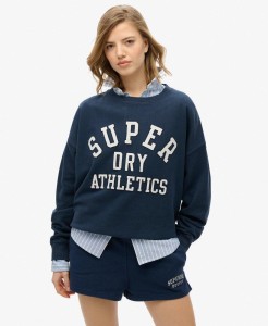 Bluza damska z naszywką tekstową Superdry Athletic Essentials