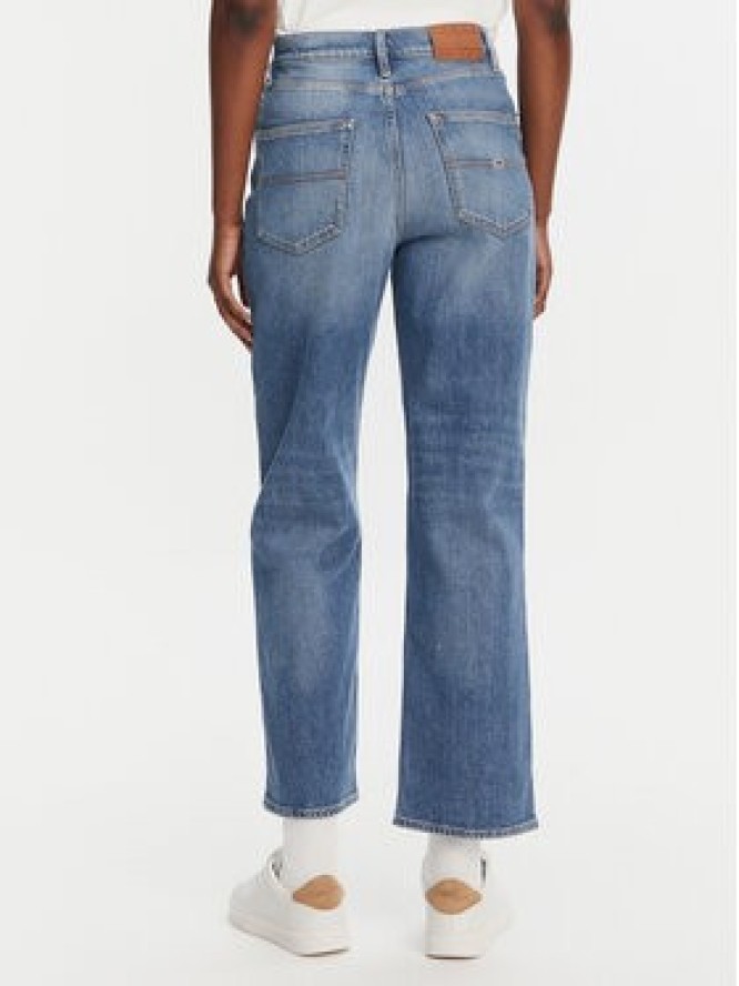 Tommy Jeans Jeansy Layla DW0DW20644 Niebieski Straight Fit