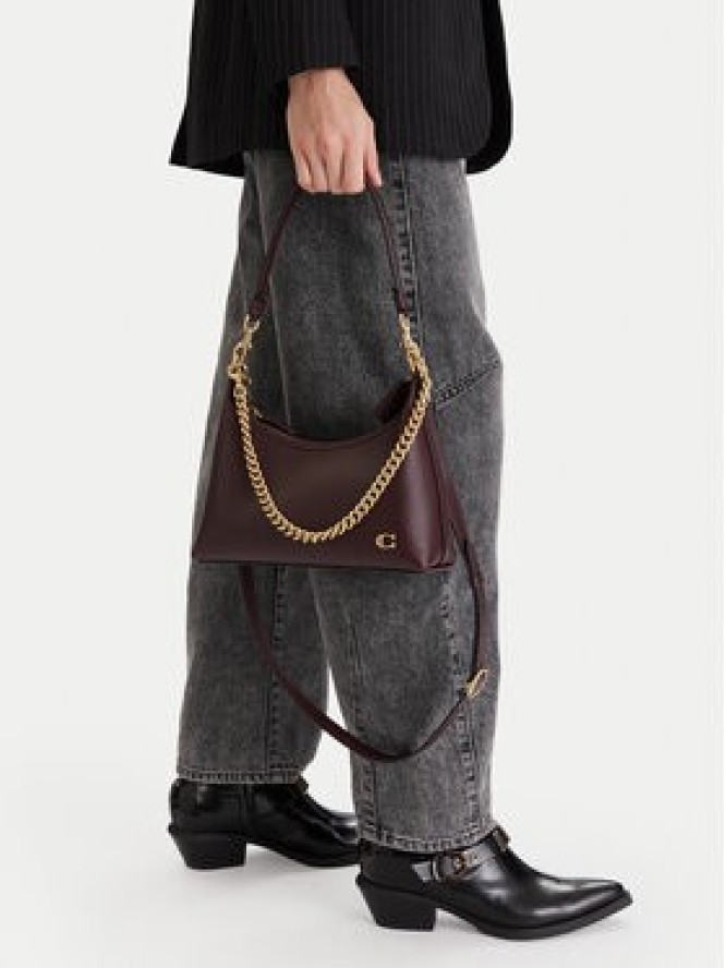 Coach Torebka CW640 Fioletowy