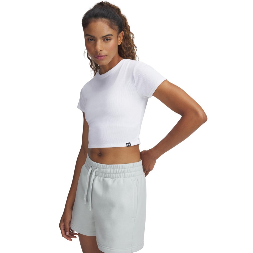 Under Armour Ua Rival Rib Baby Tee Koszulka Damskie