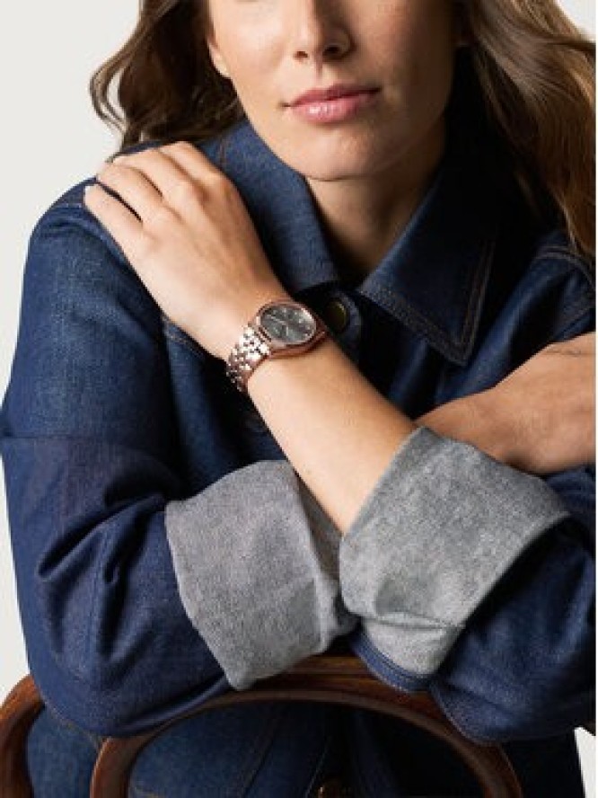 Fossil Zegarek Scarlette ES5459 Różowe złoto
