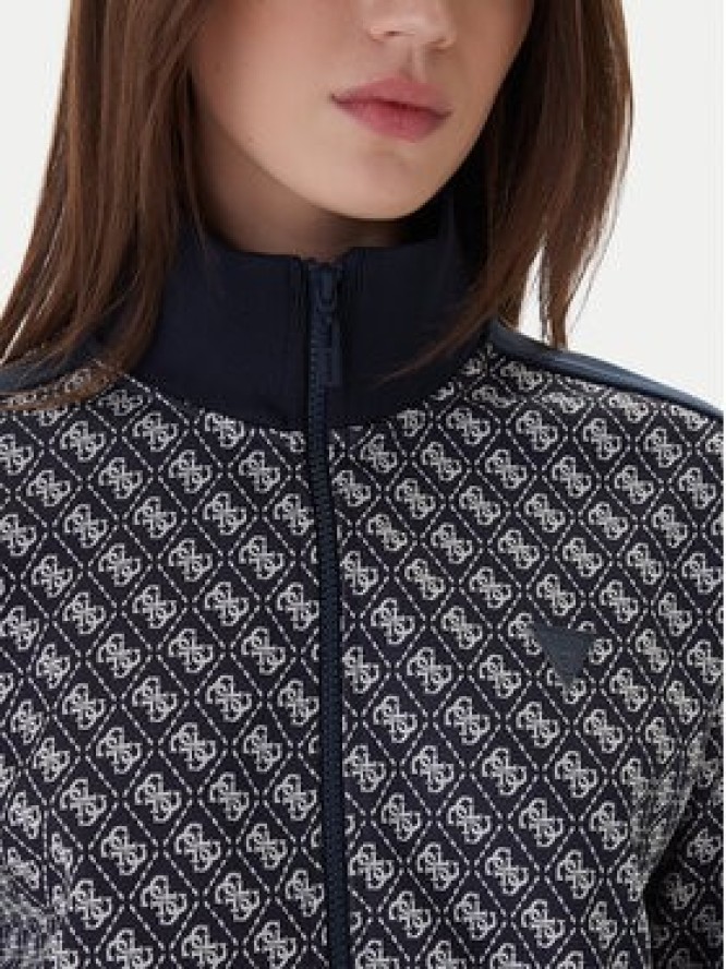 Guess Bluza V6RQ08 K2042 Granatowy Regular Fit