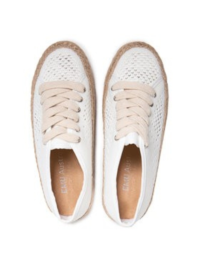 EMU Australia Espadryle Agonis Mac W12469 Biały