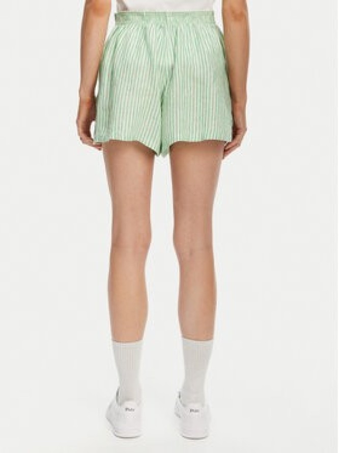 Lacoste Szorty materiałowe FF0226 Zielony Relaxed Fit