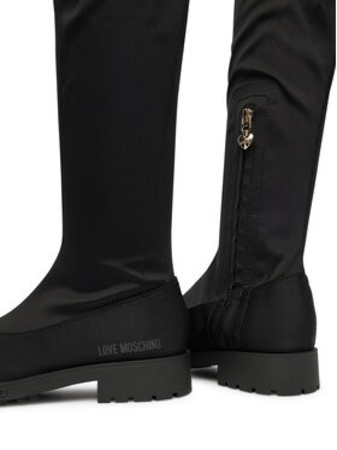 LOVE MOSCHINO Muszkieterki JA26074G0NIM0000 Czarny