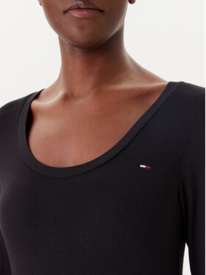 Tommy Jeans Bluzka DW0DW20921 Czarny Regular Fit