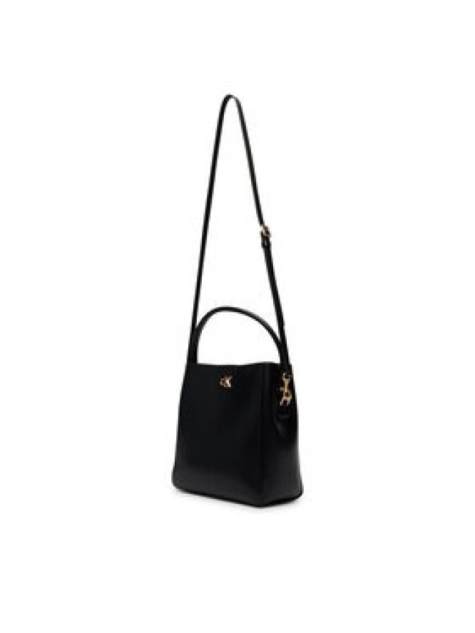Calvin Klein Torebka Ck Bucket With Strap LV04F3174G Czarny