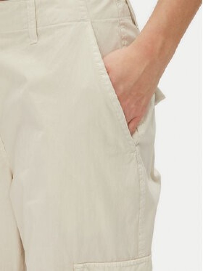 Tommy Jeans Spodnie materiałowe Tjw Cargo Relaxed Straight DW0DW20350 Beżowy Relaxed Fit