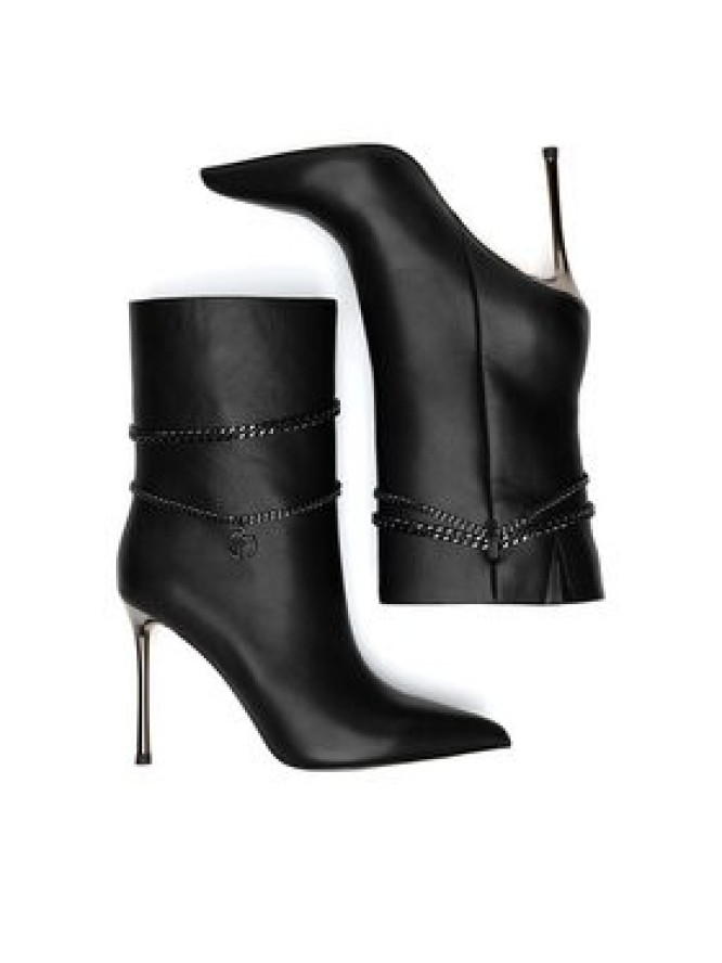 Eva Minge Botki HESSA-TO926-201 Czarny