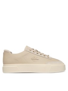 Calvin Klein Sneakersy Basket Cups Lup Wt Lth Su HW0HW02984 Beżowy