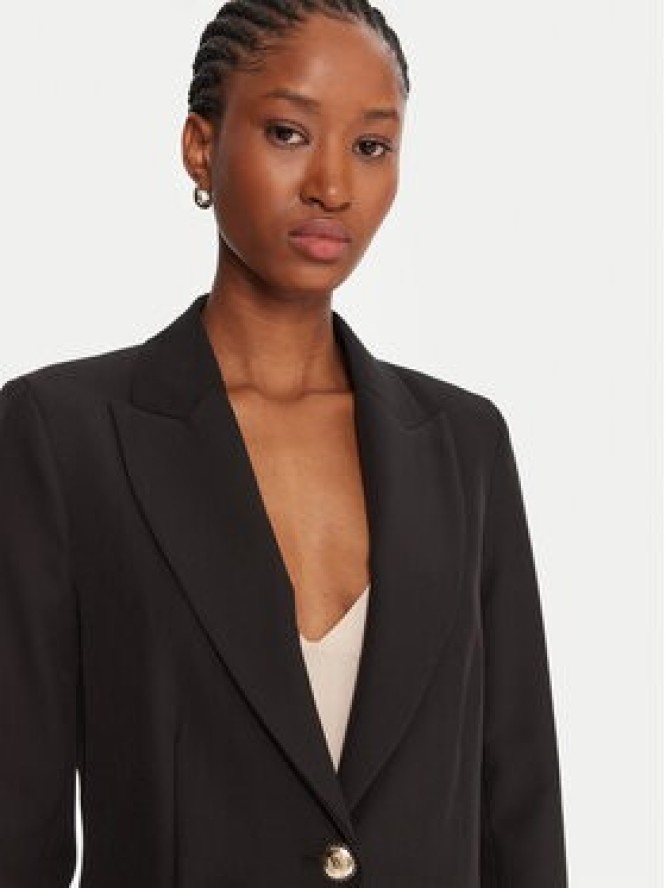 Maryley Marynarka 25IB187/M06/43NE Czarny Regular Fit