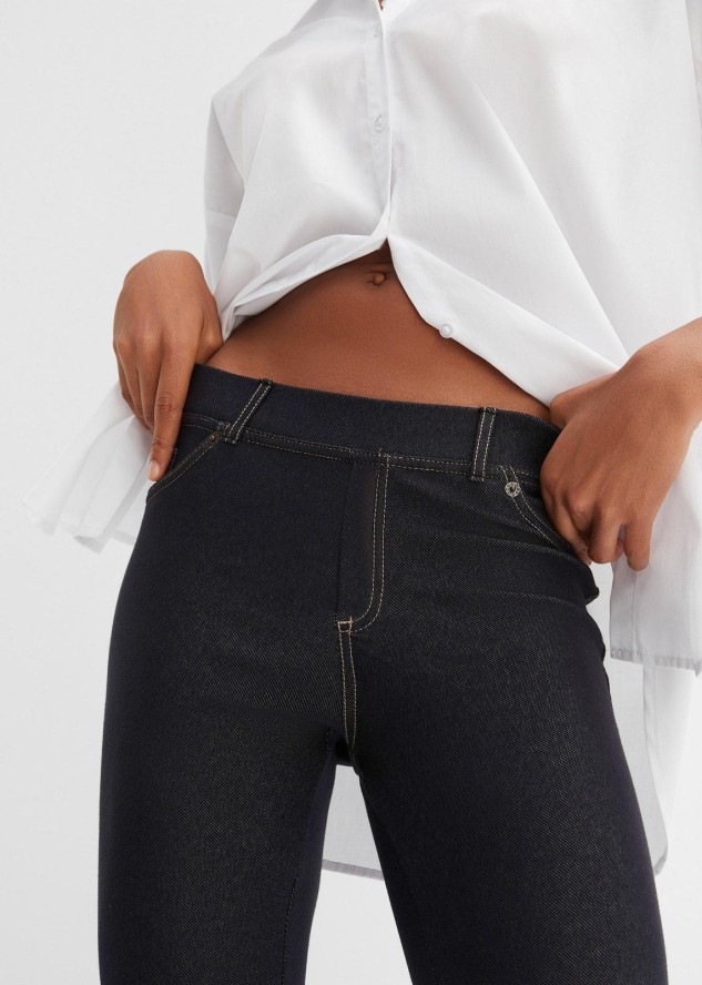 Legginsy o wyglądzie dżinsów