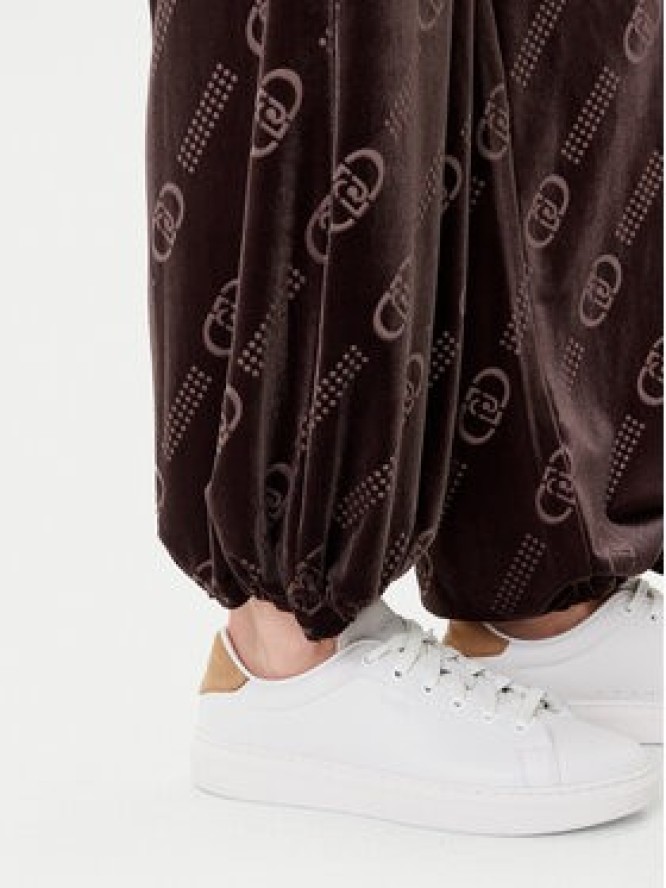 Liu Jo Sport Spodnie dresowe TF5111 J4955 Brązowy Relaxed Fit