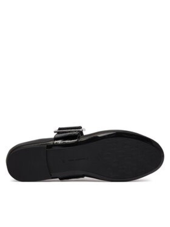 KARL LAGERFELD Baleriny Karo KL40126 Czarny