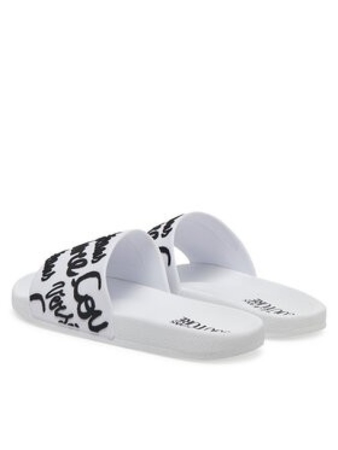 Versace Jeans Couture Klapki 78VA3SQ1 Biały