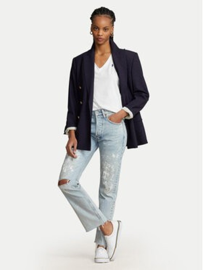 Polo Ralph Lauren T-Shirt 211902403001 Biały Regular Fit