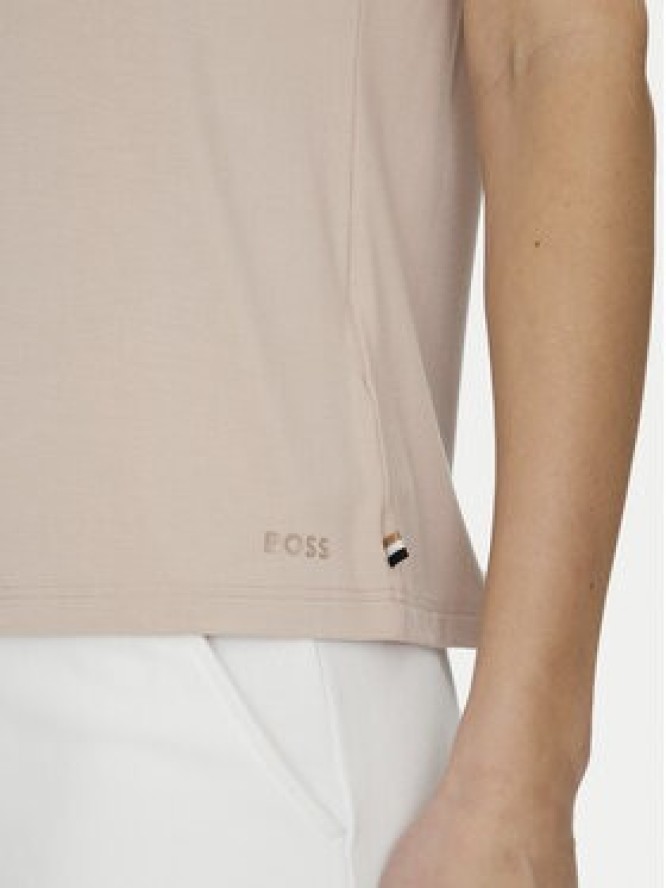 BOSS T-Shirt Bea 50543334 Beżowy Regular Fit