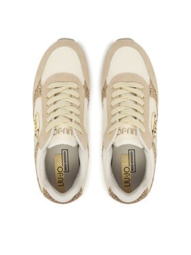 Liu Jo Sneakersy Plus 01 BF5011 PX078 Beżowy