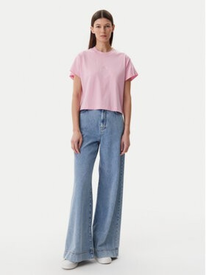 adidas T-Shirt ALL SZN JD0187 Różowy Regular Fit