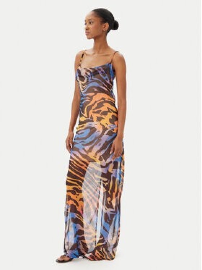 One Teaspoon Sukienka letnia Jagger 27066 Kolorowy Relaxed Fit