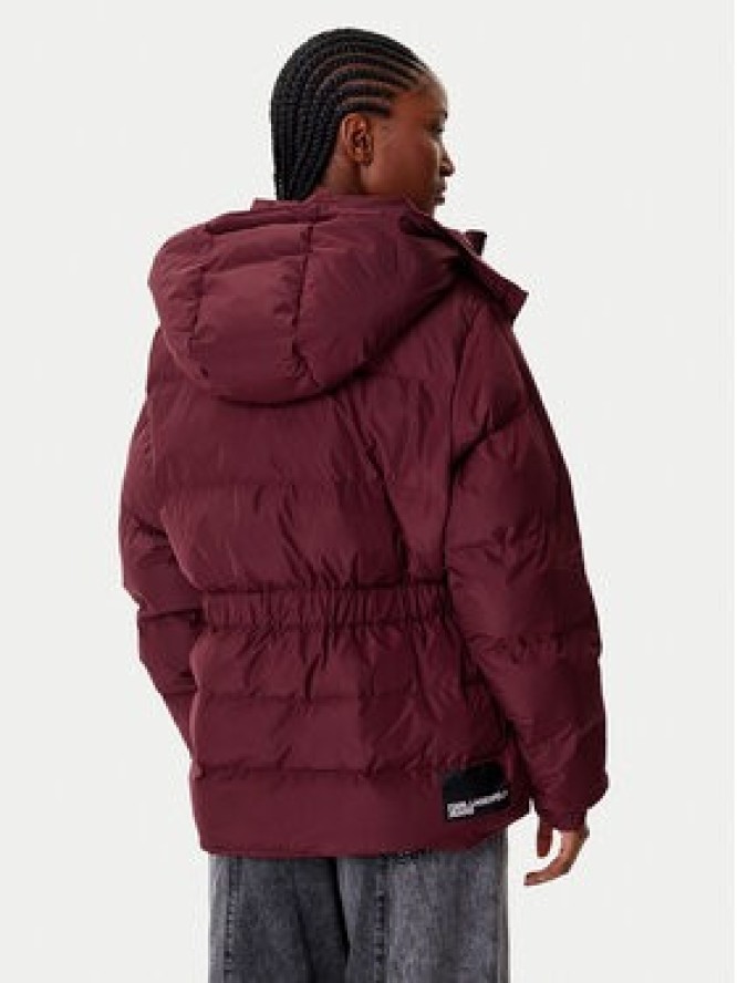 Karl Lagerfeld Jeans Kurtka zimowa A3W15023 Bordowy Regular Fit