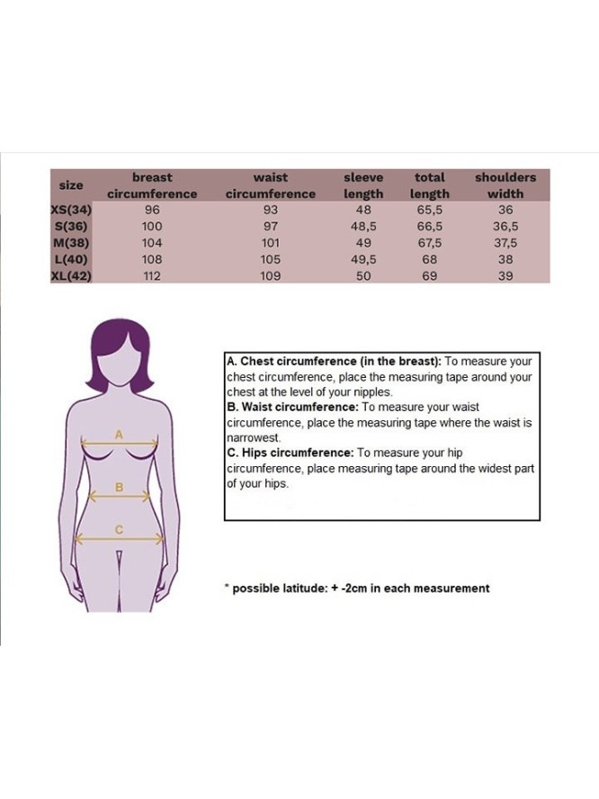 Nife Bluzka w kolorze kremowym rozmiar: 34