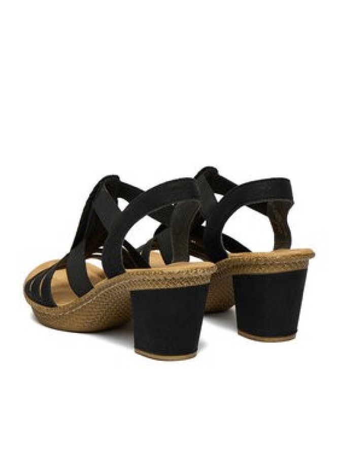 Rieker Sandały CEO-66526-00 Czarny