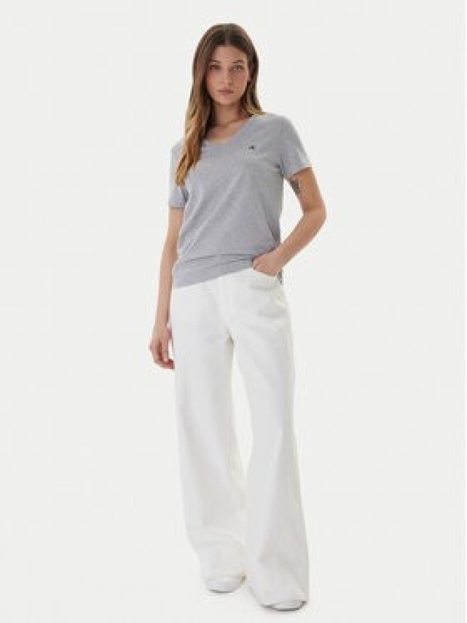 Calvin Klein Jeans T-Shirt Archive LV047B205G Szary Regular Fit