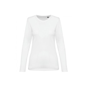 Suprima koszulka z długim rękawem z okrągłym dekoltem dla kobiet Kariban Premium