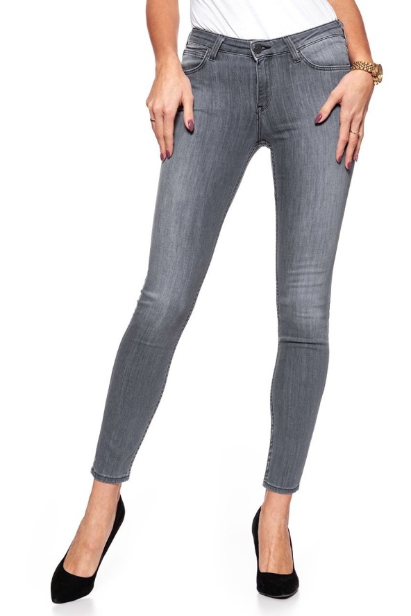 SPODNIE DAMSKIE LEE SCARLETT NEW GREY L526YEWP 112144095