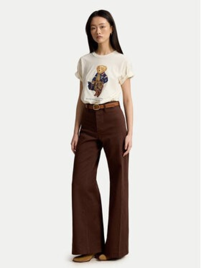 Polo Ralph Lauren T-Shirt 211B17774001 Biały Regular Fit