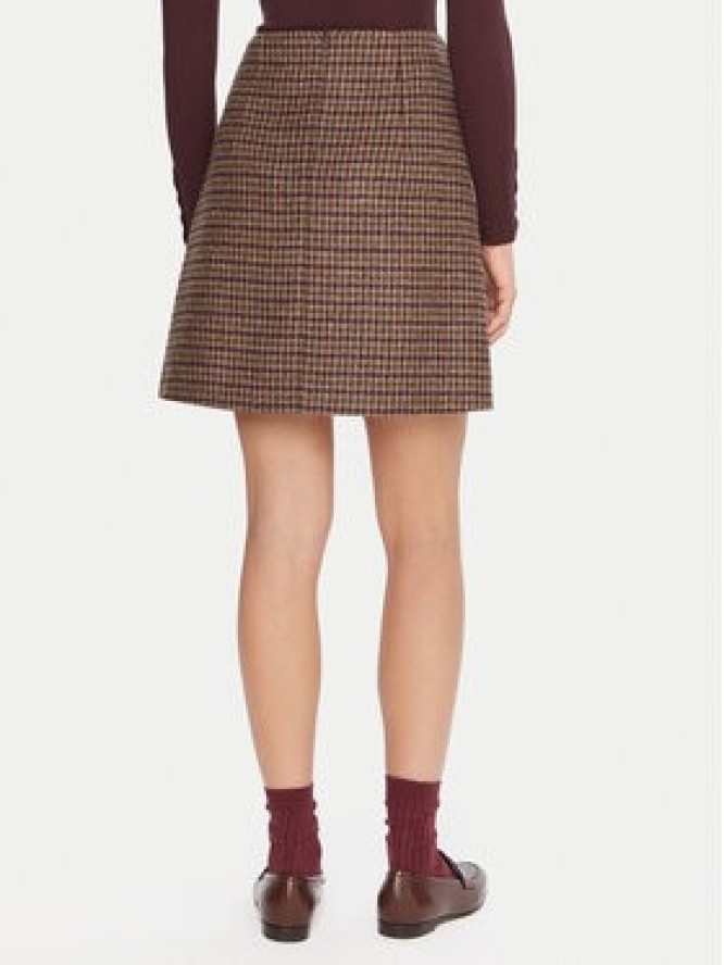 Weekend Max Mara Spódnica trapezowa Vata 2525106072 Brązowy Regular Fit