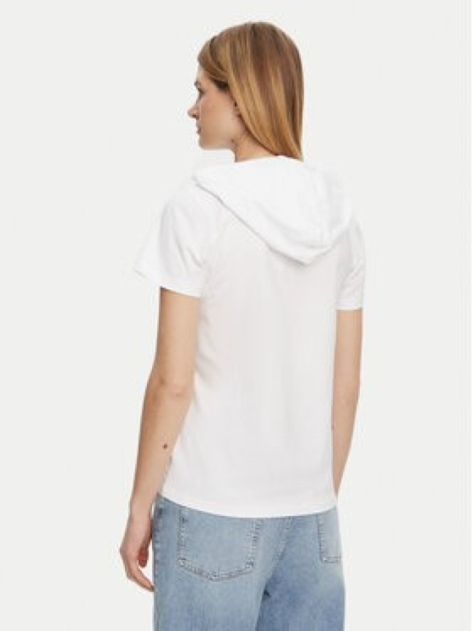 Guess Jeans T-Shirt W5GP28 J1314 Biały Regular Fit