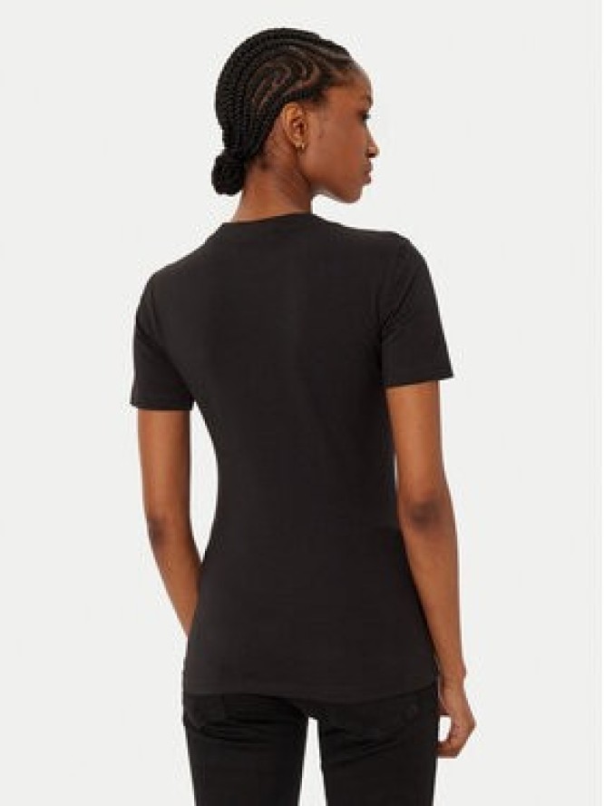 Versace Jeans Couture T-Shirt 78HAHC01 Czarny Regular Fit