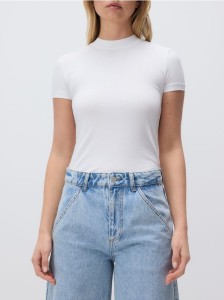 T-shirt regular - biały