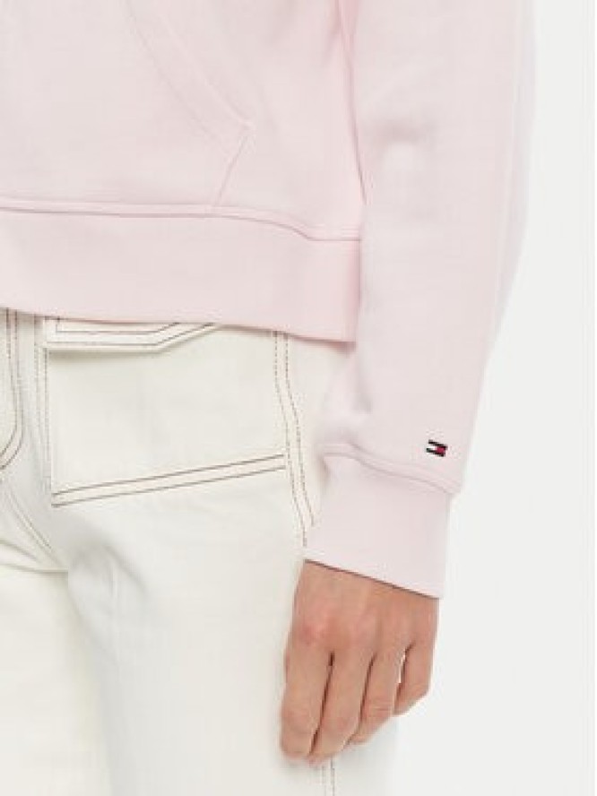 Tommy Hilfiger Bluza WW0WW44632 Różowy Regular Fit