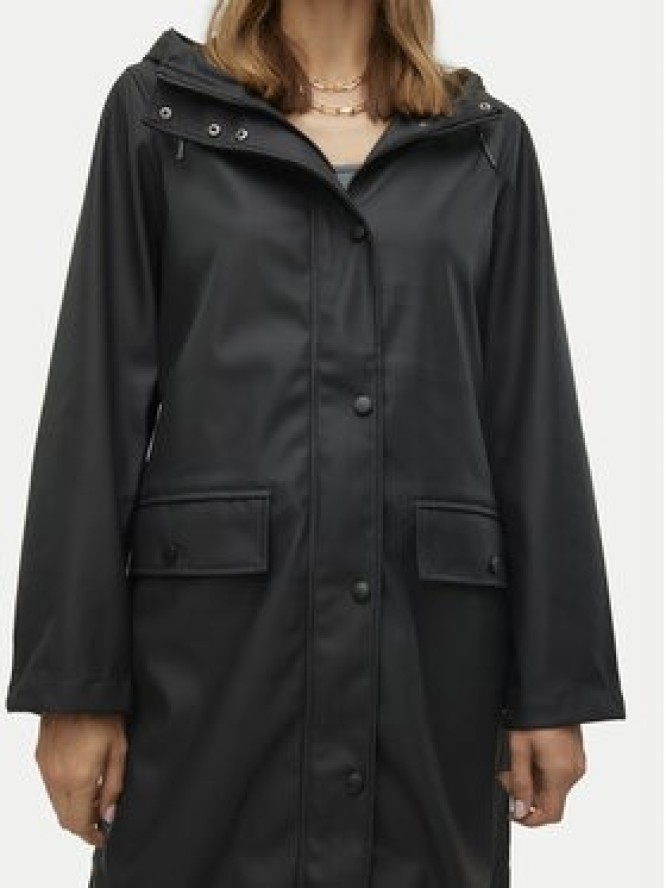 Vero Moda Kurtka przeciwdeszczowa Malou 10320607 Czarny Regular Fit