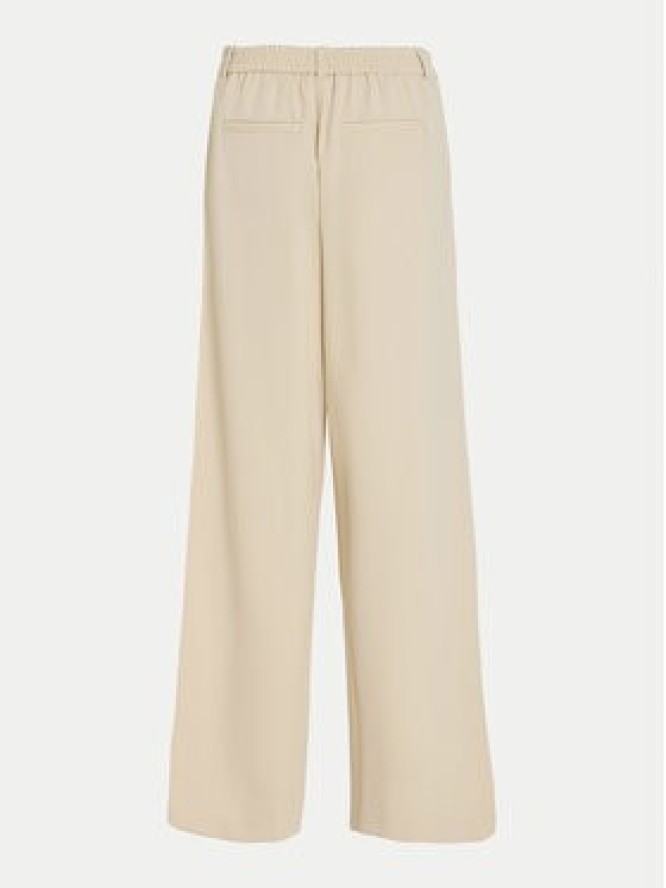 Vila Spodnie materiałowe Varone 14087407 Beżowy Wide Leg