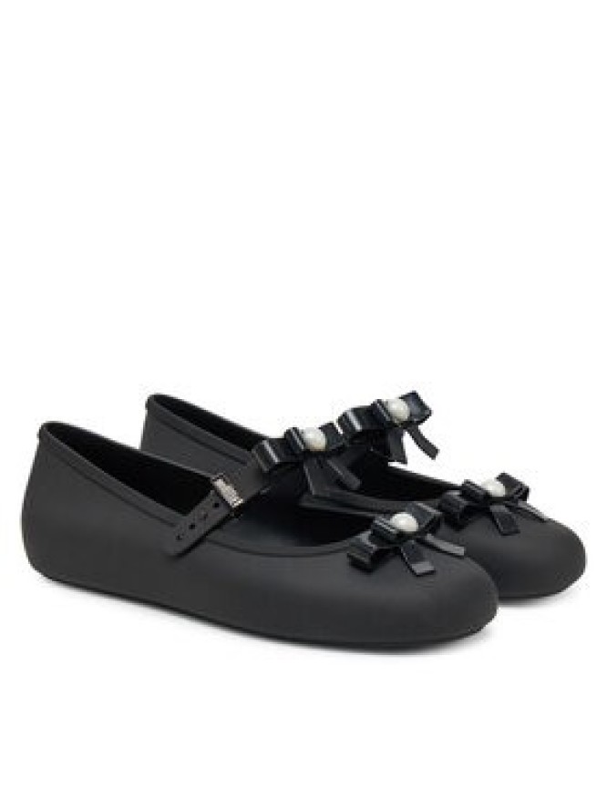 Melissa Baleriny Melissa Soft Ballerina Bow Ad M 35971 Czarny