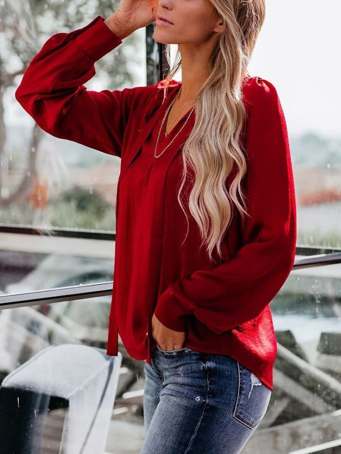 LA Angels Bluzka w kolorze czerwonym rozmiar: M