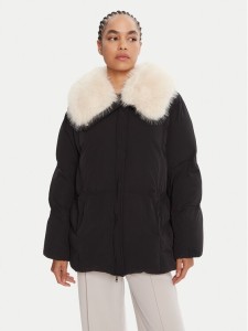 Patrizia Pepe Kurtka zimowa 8O0194 A629 Czarny Regular Fit