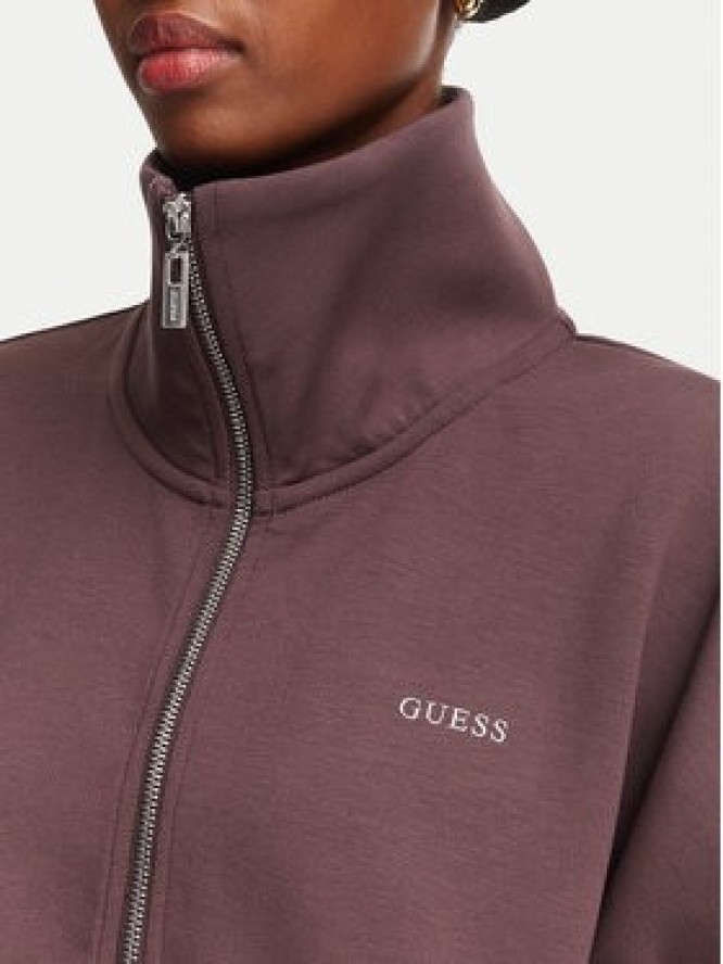 Guess Bluza V6YQ25 K4801 Brązowy Regular Fit