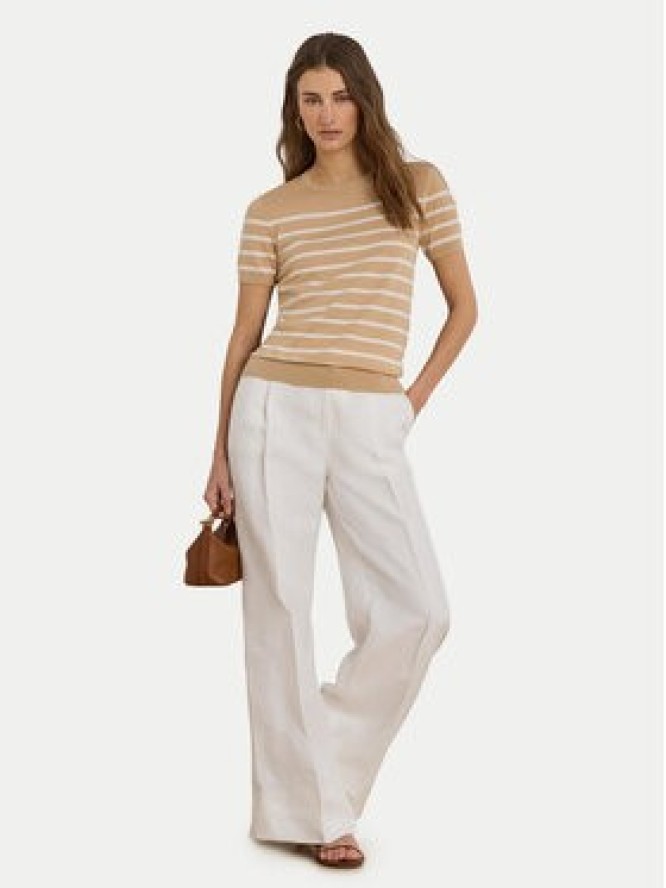 LAUREN RALPH LAUREN T-Shirt Eyelah 200P13973002 Beżowy Regular Fit