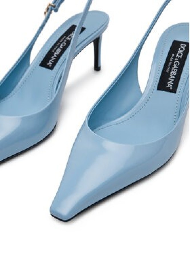 Dolce&Gabbana Czółenka CG0805 A1037 Niebieski