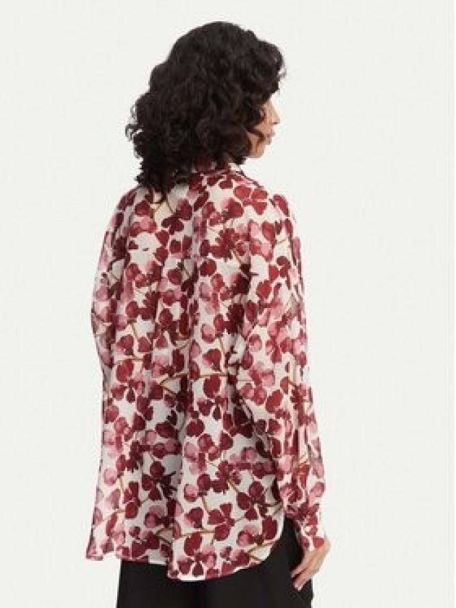 ACCESS FASHION Koszula 63-7027-233 Czerwony Regular Fit