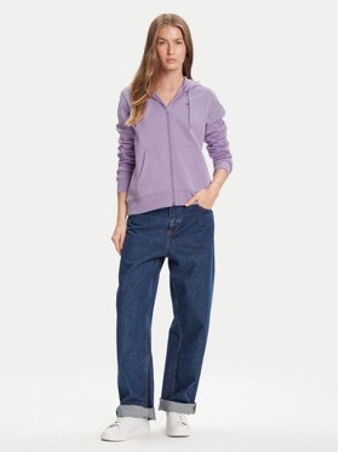 Tommy Jeans Bluza Flag DW0DW19729 Fioletowy Regular Fit