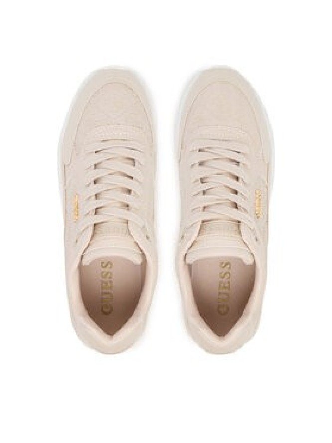 Guess Sneakersy FLFM16 ELE12 Beżowy