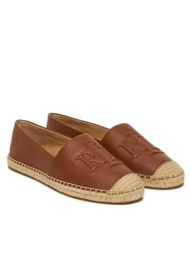 LAUREN RALPH LAUREN Espadryle Cameryn 802P04415003 Brązowy