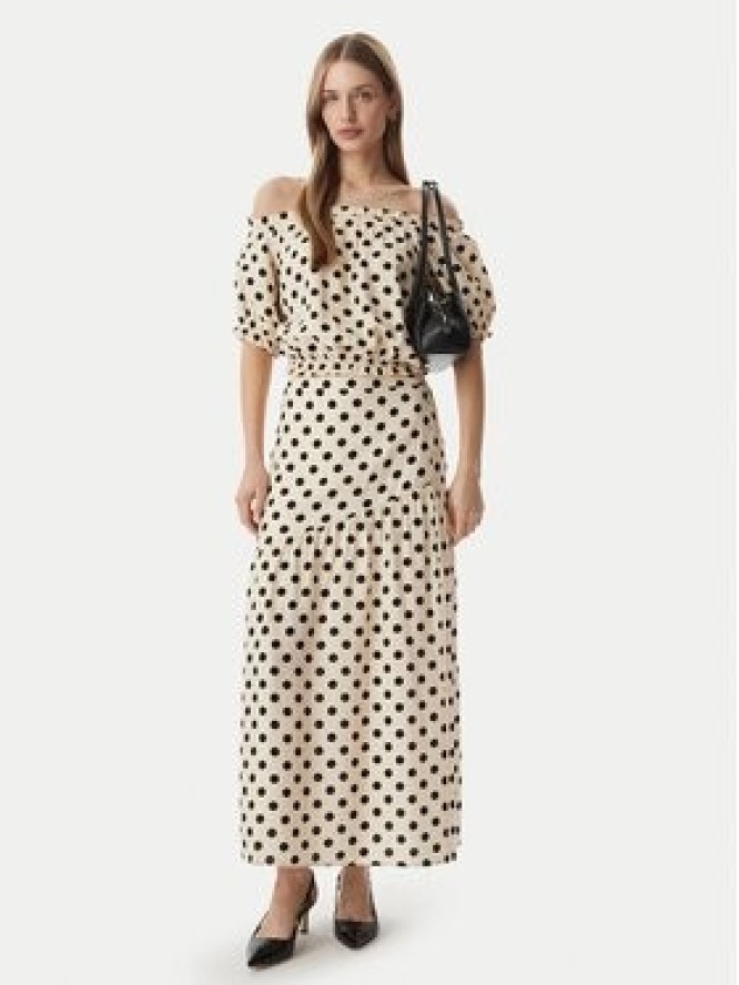 Morgan Spódnica maxi 261-JOVITA Beżowy Regular Fit