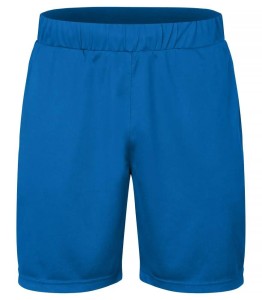 clique Basic Active Shorts Junior 100% poliester - Royalblue